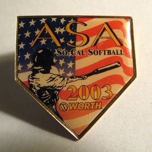 Southern California Softball ASA Lapel Pin